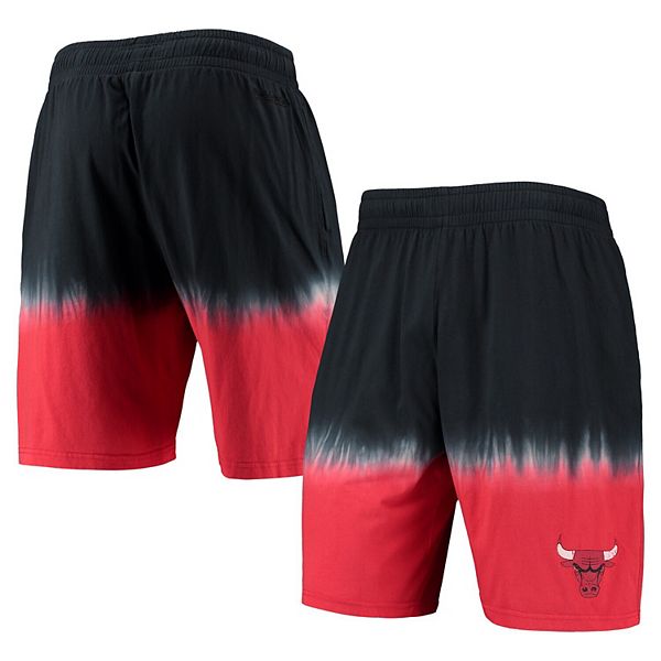 Men's Mitchell & Ness Black/Red Chicago Bulls Hardwood Classic Authentic Shorts Mitchell & Ness