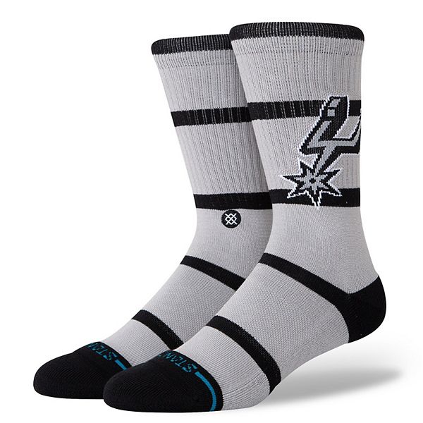 Теплоизолирующие носки San Antonio Spurs Prep Stripe от Stance из 71% хлопка Stance