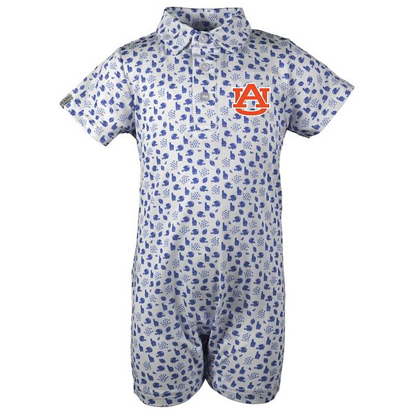 Детский комбинезон Garb с вышитой эмблемой Auburn Tigers и влаговыводящей технологией Garb