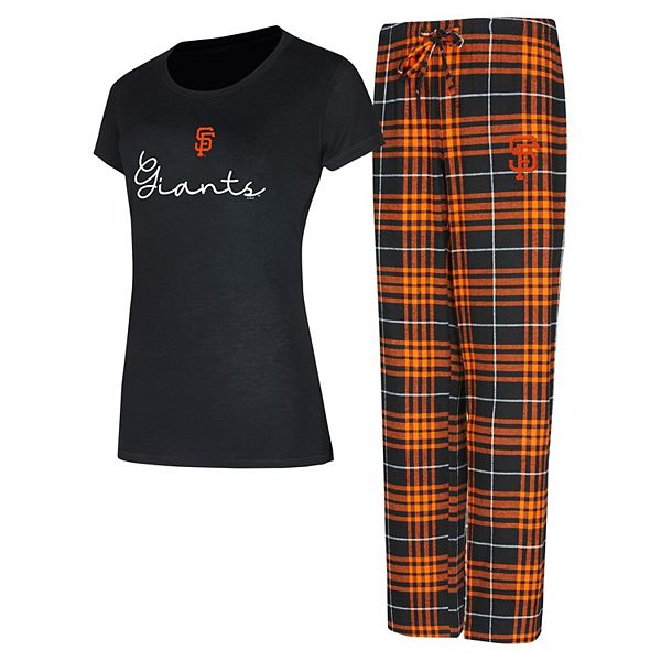 Women's Concepts Sport San Francisco Giants Vector T-Shirt & Pants Sleep Set Unbranded