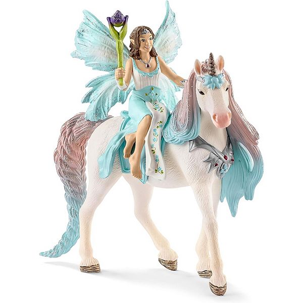 Игровые фигурки Schleich Bayala: Фея Эйла и Принцесса Единорог - пластиковый набор из 3 предметов для детей от 5 лет Schleich