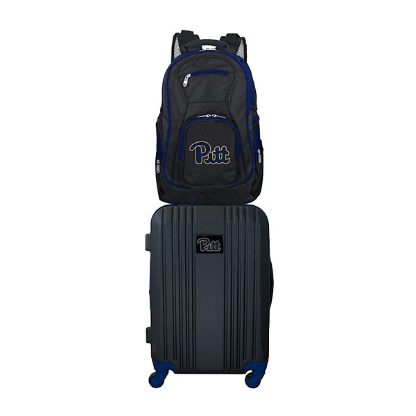 Pitt Panthers Wheeled Carry-On Luggage & Backpack Set KOHL`S