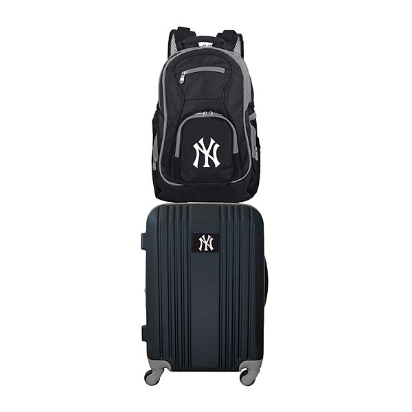 New York Yankees Wheeled Carry-On Luggage & Backpack Set KOHL`S