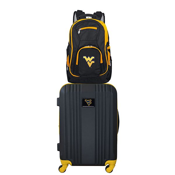 West Virginia Mountaineers Wheeled Carry-On Luggage & Backpack Set KOHL`S