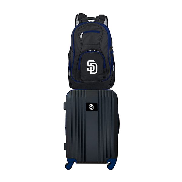 San Diego Padres Wheeled Carry-On Luggage & Backpack Set KOHL`S