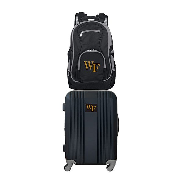 Wake Forest Demon Deacons Wheeled Carry-On Luggage & Backpack Set KOHL`S