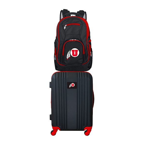 Utah Utes Wheeled Carry-On Luggage & Backpack Set KOHL`S