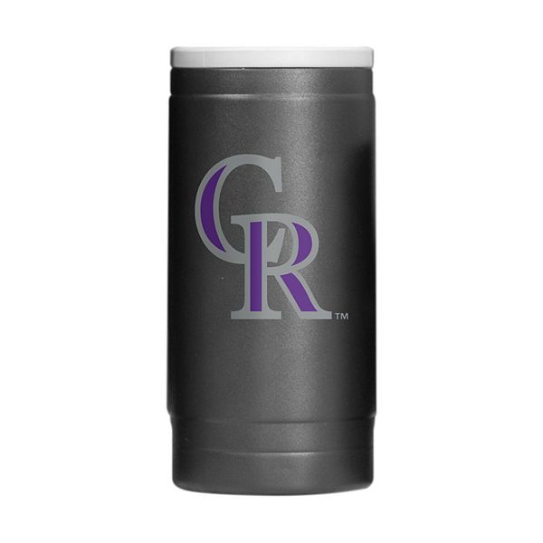 Портативный холодильник Colorado Rockies 12oz с порошковым покрытием, нержавеющая сталь Logo Brand