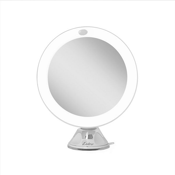 Zadro Lighted Suction Cup Wall-Mounted Makeup Mirror with Magnification Zadro Inc.