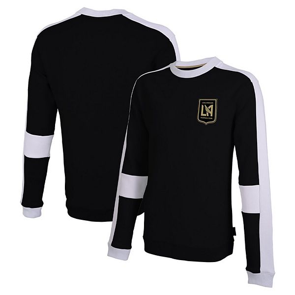 Men's Stadium Essentials Black LAFC Half Time Pullover Sweatshirt Stadium Essentials