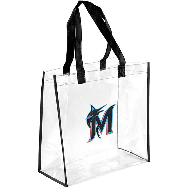 FOCO Miami Marlins Clear Reusable Bag Foco