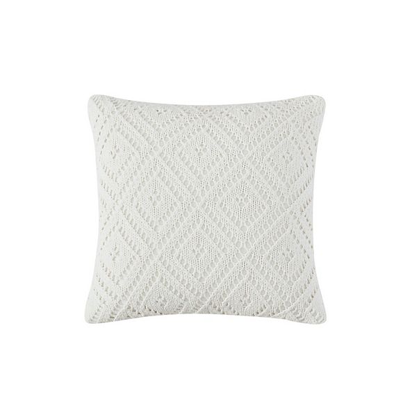 Peri Crochet Diamond Decorative Throw Pillow Peri