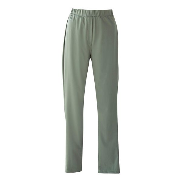 Olive Skinny Pants Women's Trousers Le Reussi