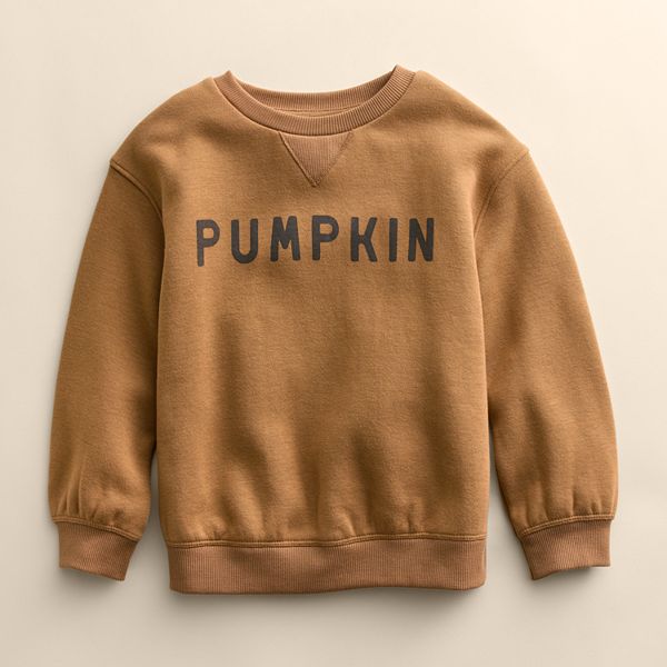 Kids 4-12 Little Co. by Lauren Conrad Pumpkin Crewneck Pullover Little Co. by Lauren Conrad