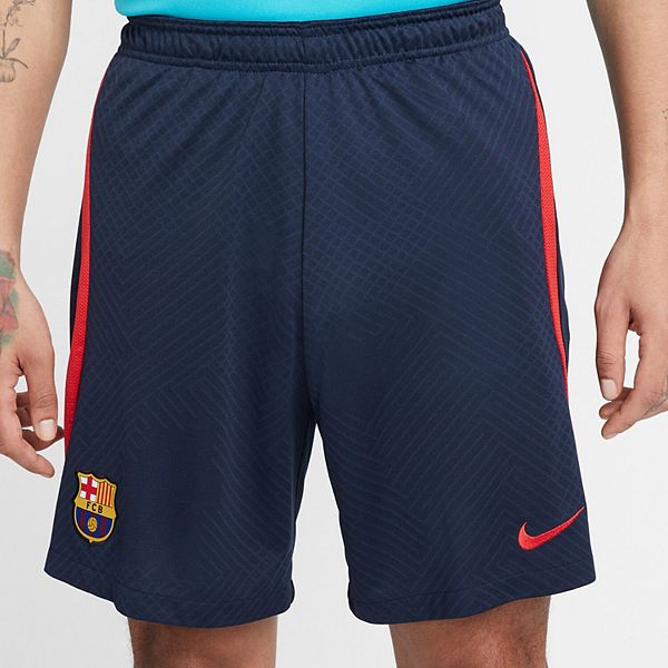 Mens Nike Navy Barcelona Strike Performance Shorts Nike