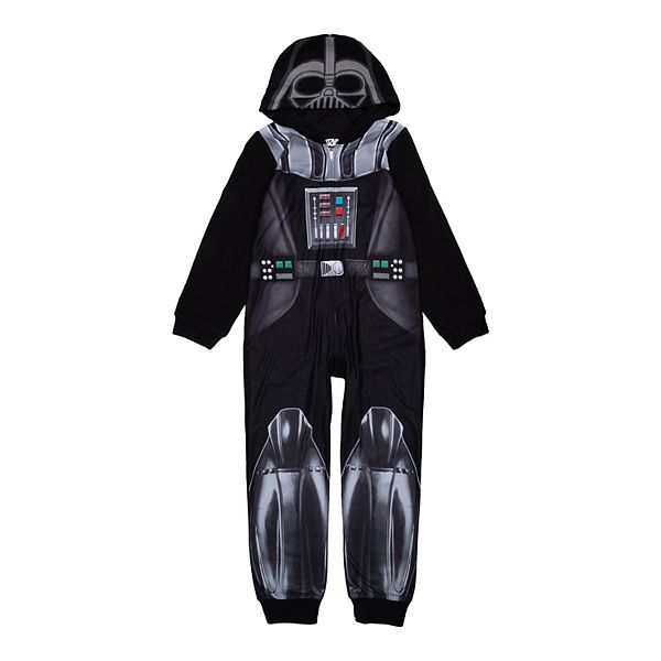 Boys 4-10 Star Wars "Vader" One-Piece Pajama Licensed Character