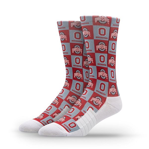 Унисекс носки Strideline Ohio State Buckeyes Premium 70-е с бесшовным носком и компрессионной подошвой Strideline