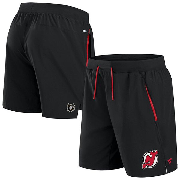 Men's Fanatics  Black New Jersey Devils Authentic Pro Rink Performance Shorts Fanatics Brands - White Label