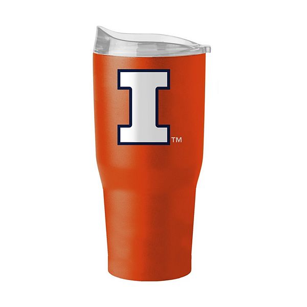 Illinois Fighting Illini 30oz. Flipside Powder Coat Tumbler Logo Brand