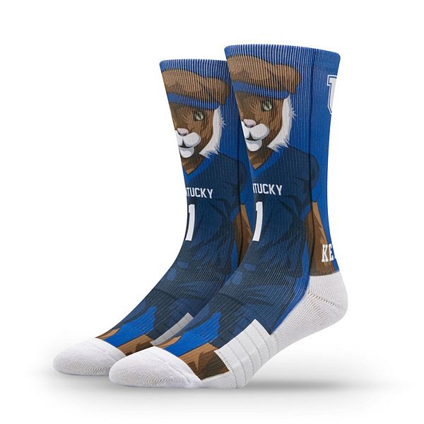 Унисекс носки Strideline Kentucky Wildcats Premium Crew с компрессионной подушкой и командным логотипом Strideline