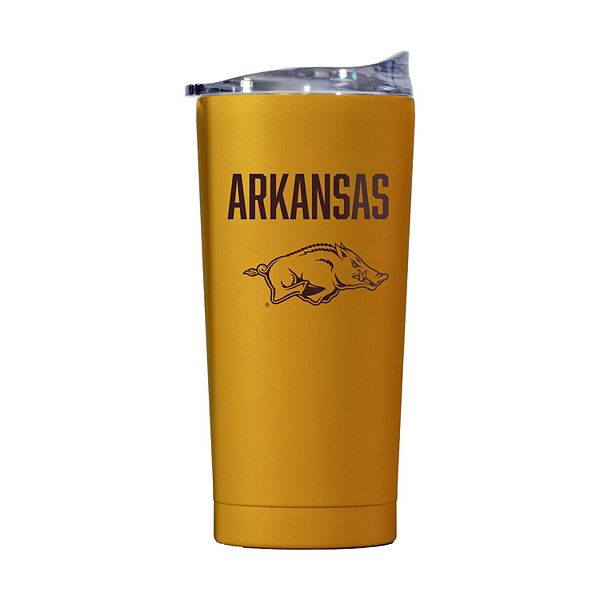 Модная кружка Arkansas Razorbacks 600 мл с порошковым покрытием и двухслойной изоляцией Unbranded