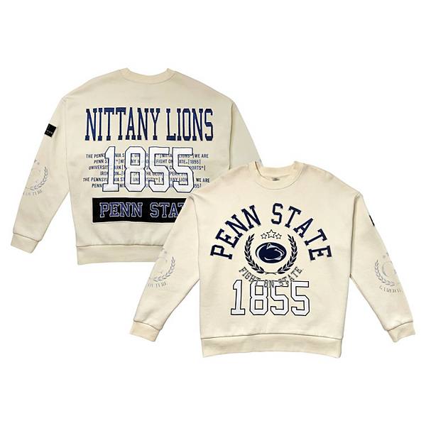 Женское худи кремового цвета с принтом Penn State Nittany Lions от Gameday Couture, легкое и удобное Gameday Couture