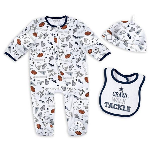 Newborn & Infant WEAR by Erin Andrews Dallas Cowboys Sleep & Play Set WEAR by Erin Andrews