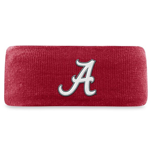 Мужская трикотажная повязка на голову Top of the World Alabama Crimson Tide из мягкого акрила с вышитым логотипом команды Top of the World