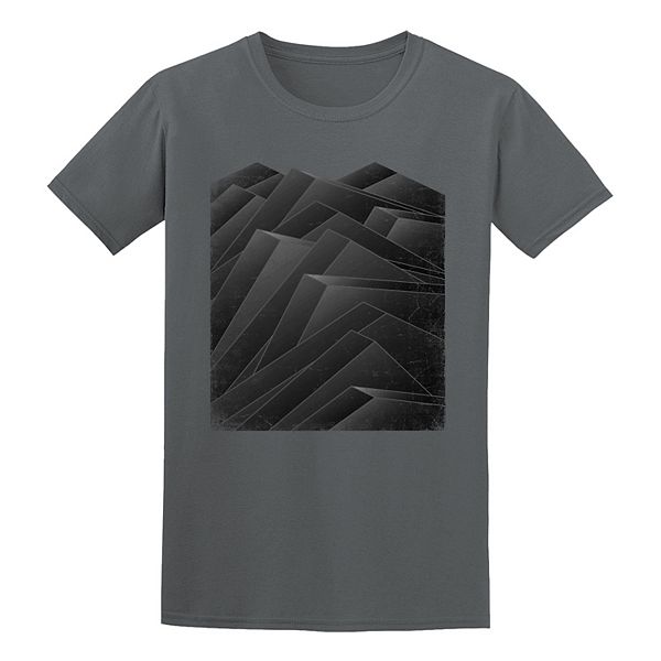 Men's COLAB89 by Threadless Bulo Isometric Waves Tee COLAB89 by Threadless