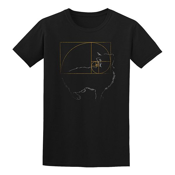 Men's COLAB89 by Threadless Golden Cat Tee COLAB89 by Threadless