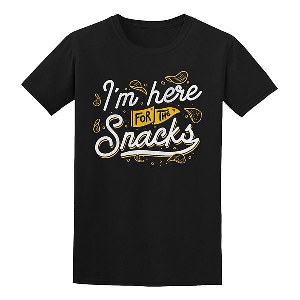 Men's COLAB89 by Threadless Im Here For The Snacks Tee COLAB89 by Threadless