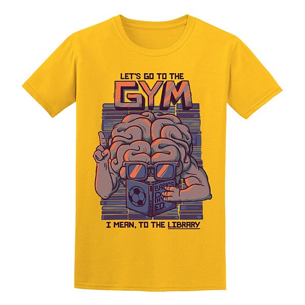 Men's COLAB89 by Threadless Lets Go To The Gym Tee COLAB89 by Threadless