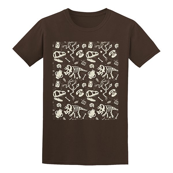 Men's COLAB89 by Threadless Dinosaurs Fossil Tee COLAB89 by Threadless