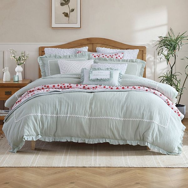 Peri Renee Ruffle 3-piece Comforter Set Peri