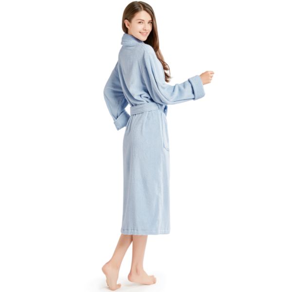 INK+IVY Women's Cotton Terry Robe Ink+Ivy