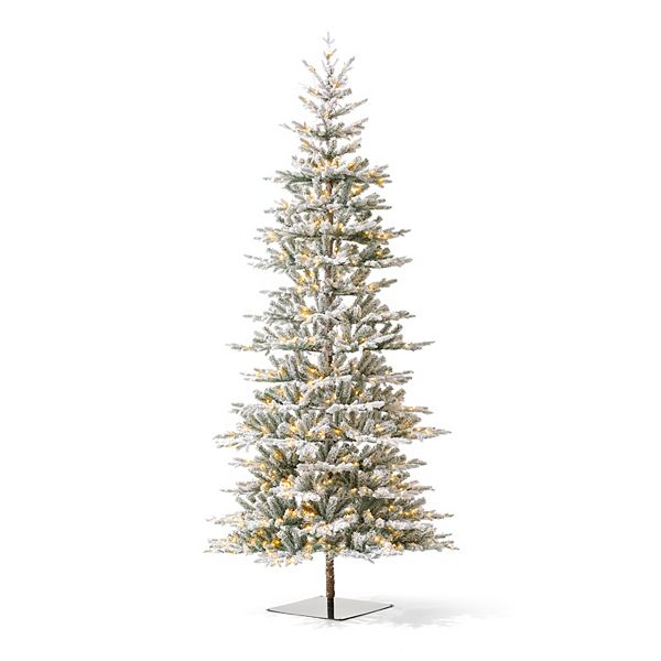 Glitzhome 10ft Deluxe Pre-lit Fir Christmas Tree With 700 Warm White Lights - Three Function Glitzhome