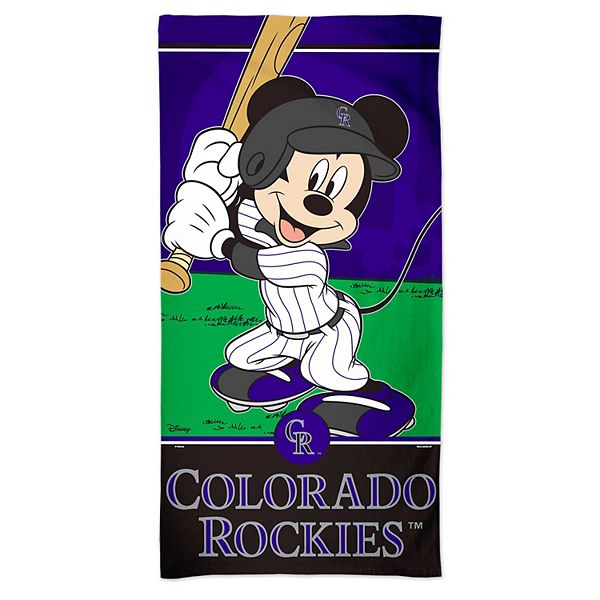 Пляжное полотенце с анимацией Disney Spectra Colorado Rockies, 76 см x 152 см Unbranded