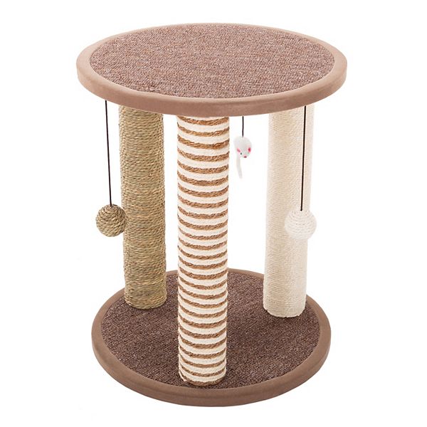 Pet Adobe Cat Scratching Post, Toys, & Play Area Pet Adobe