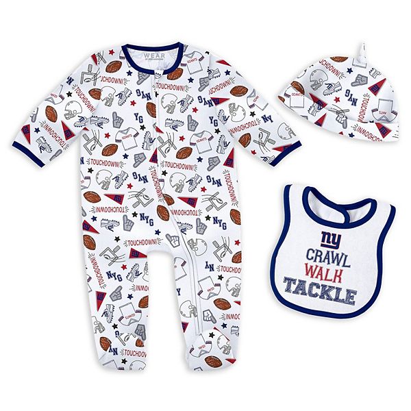 Newborn & Infant WEAR by Erin Andrews New York Giants Sleep & Play Set WEAR by Erin Andrews