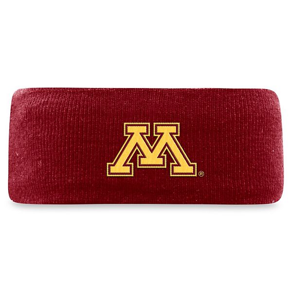 Мужская вязаная повязка бордового цвета с вышитым логотипом Minnesota Golden Gophers от Top of the World Top of the World