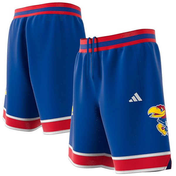 Men's adidas Royal Kansas Jayhawks Swingman Replica Basketball Shorts Adidas