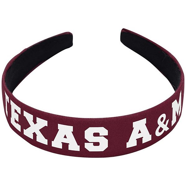 Плотная повязка на голову в маруновом цвете Texas A&M Aggies, 100% акрил, универсальный размер ZooZatz