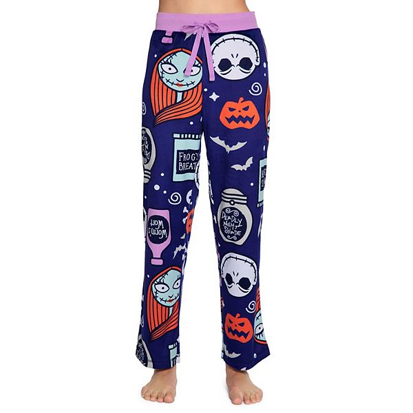 Disney's The Nightmare Before Christmas Women's Sueded Fleece Pajama Pants Disney