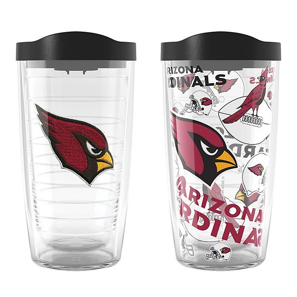 Tervis Arizona Cardinals Two-Pack 16oz. Allover Classic Tumbler Set Vera Bradley x Tervis