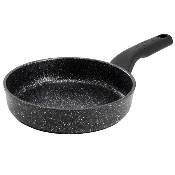 Korkmaz Ornella Nonstick 8 Inch Aluminum Frying Pan in Granite Black Korkmaz