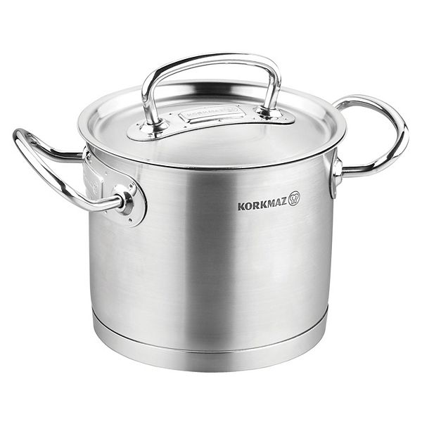 Korkmaz Proline Professional Series 4.8 Liter Extra Deep Casserole Korkmaz