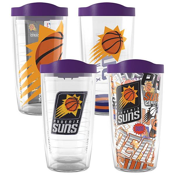 Tervis Phoenix Suns Four-Pack 16oz. Classic Tumbler Set Vera Bradley x Tervis