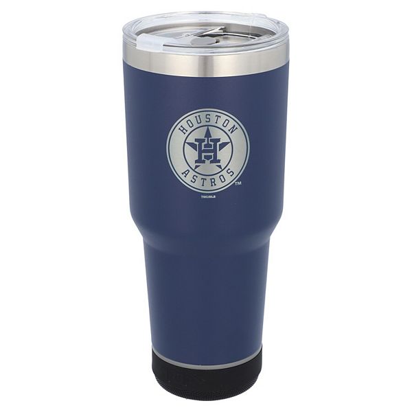 Тумблер Houston Astros 30oz из нержавеющей стали с Bluetooth динамиком и светодиодной подсветкой The Memory Company