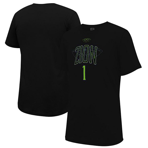 Unisex Stadium Essentials Zion Williamson Black New Orleans Pelicans 2023/24 City Edition Player Graphic T-Shirt Stadium Essentials