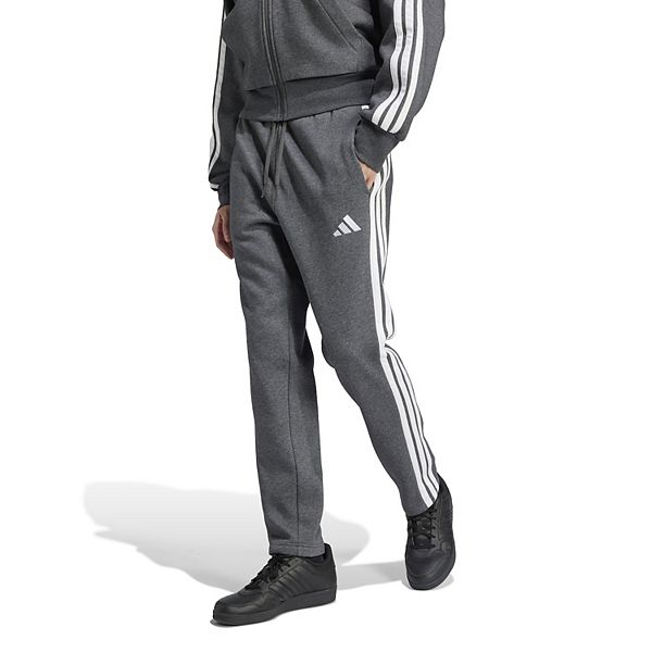 Men's adidas Essentials 3-Stripes Fleece Sportswear Pants Adidas